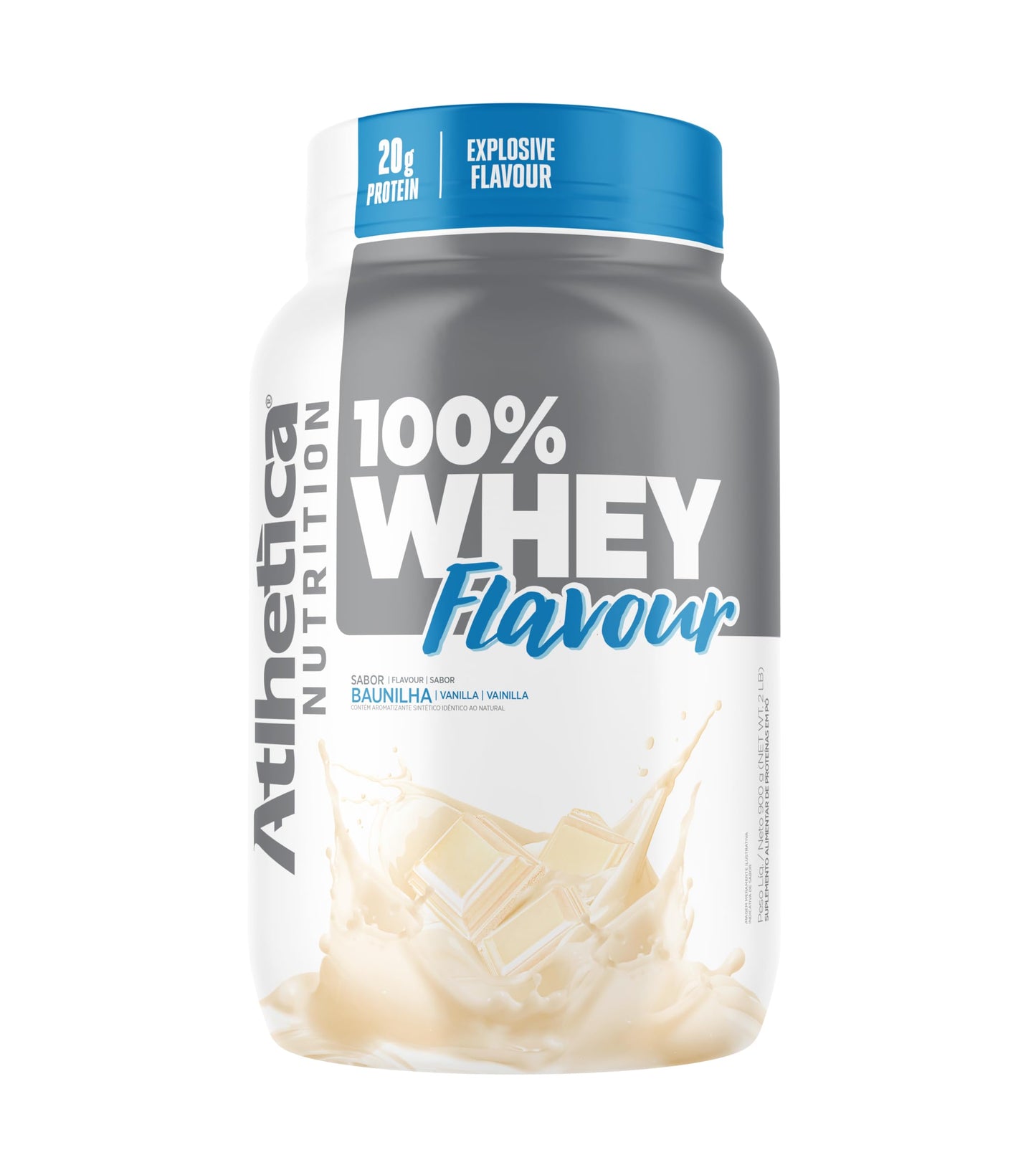 100% WHEY FLAVOUR ATLHETICA 900g