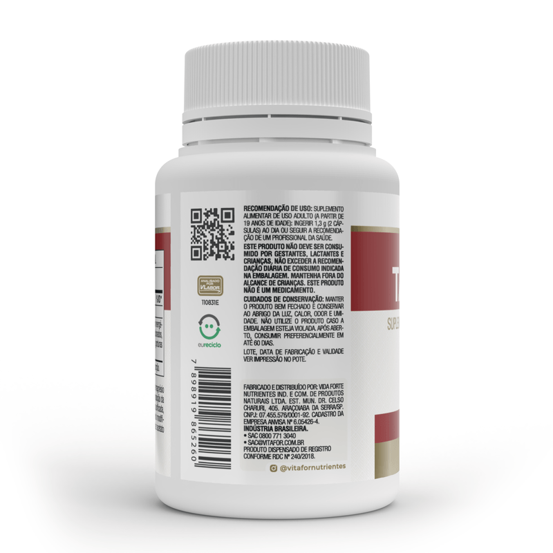 TAURINE VITAFOR 60 CAPSULAS 550MG