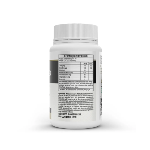 COLAGENTEK TIPO II 60 CAPSULAS 790MG (CONTEUDO)