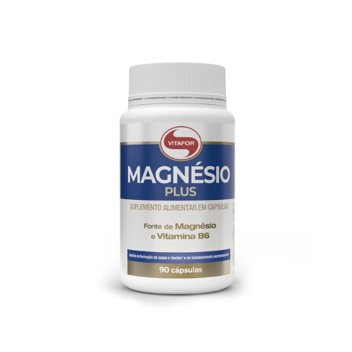 MAGNESIO PLUS 90 CAPSULAS 690MG (CONTEUDO)