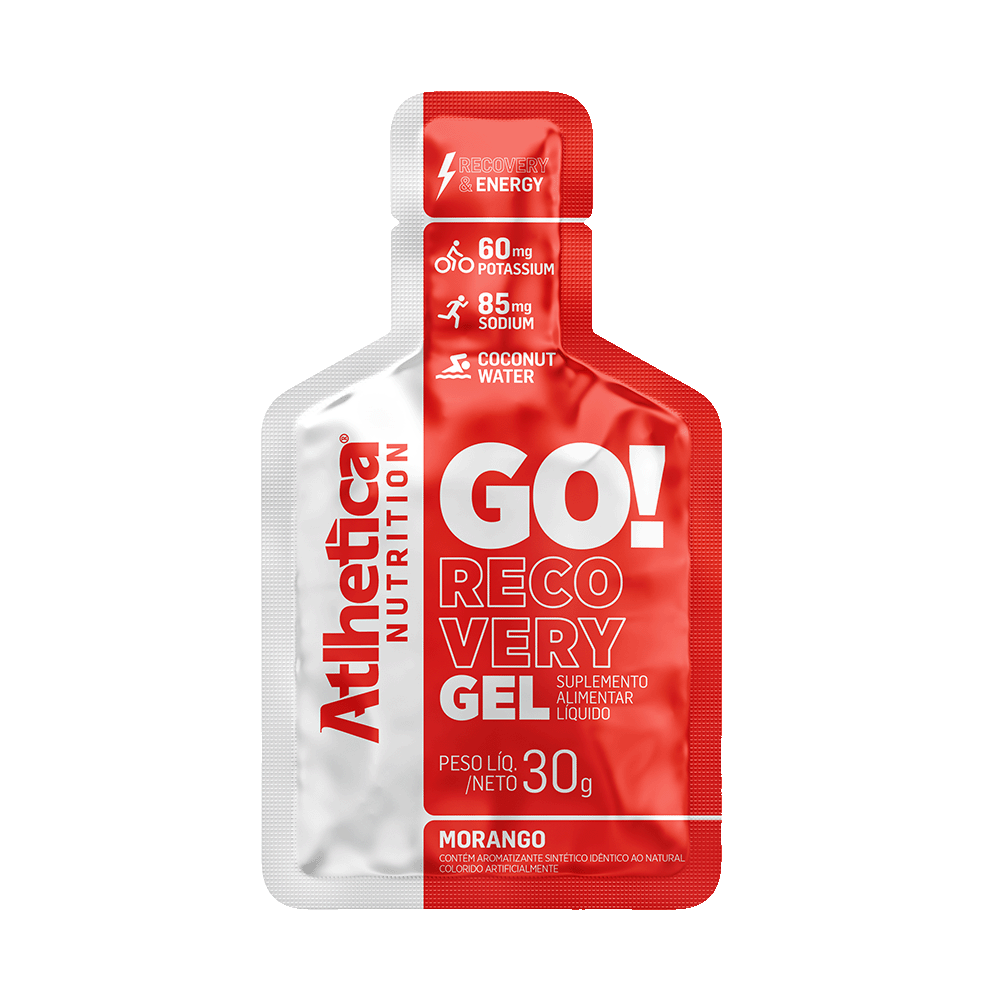 GO! RECOVERY GEL MORANGO ATLHETICA
