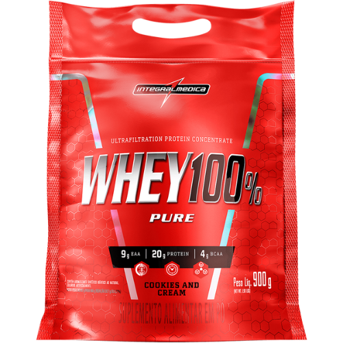 WHEY 100% IM 900G REFIL