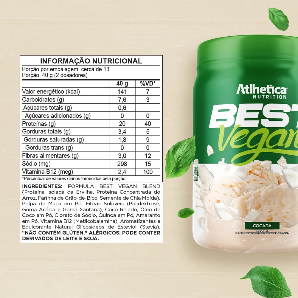 BEST VEGAN (500g) ATLHETICA COCADA