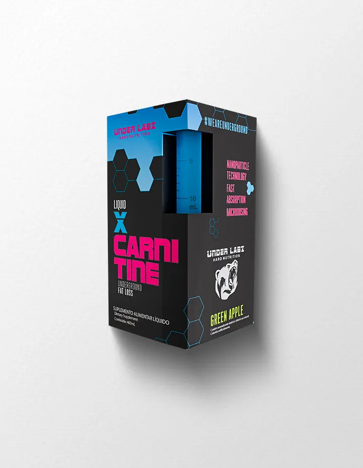 l carnitina under labz X-CARNITINE BORNTODISRUPT 480ML Carnitine Carries fatty acids from food to the mitochondria X-LCARNITINA 240 ML UNDER LABZ
