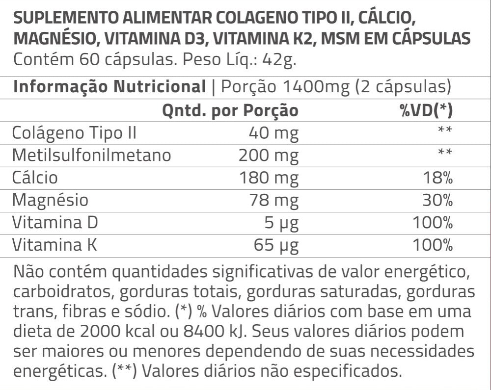 LONGEVIDADE E PREVENCAOJOINT HEALTH 60 CAPSULAS - TRUE SOURCE