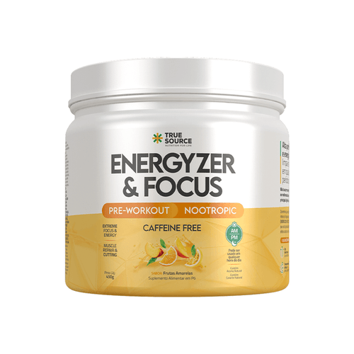 ENERGYZER & FOCUS FRUTAS AMARELAS 450G - TRUE SOURCE