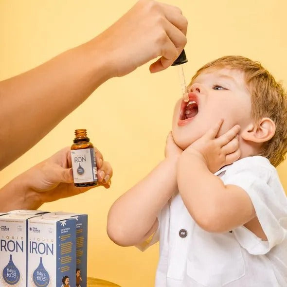 FAMILY CARE LIQUID IRON FOR BABY & KIDS 30ML SABOR MORANGO - TRUE SOURCE