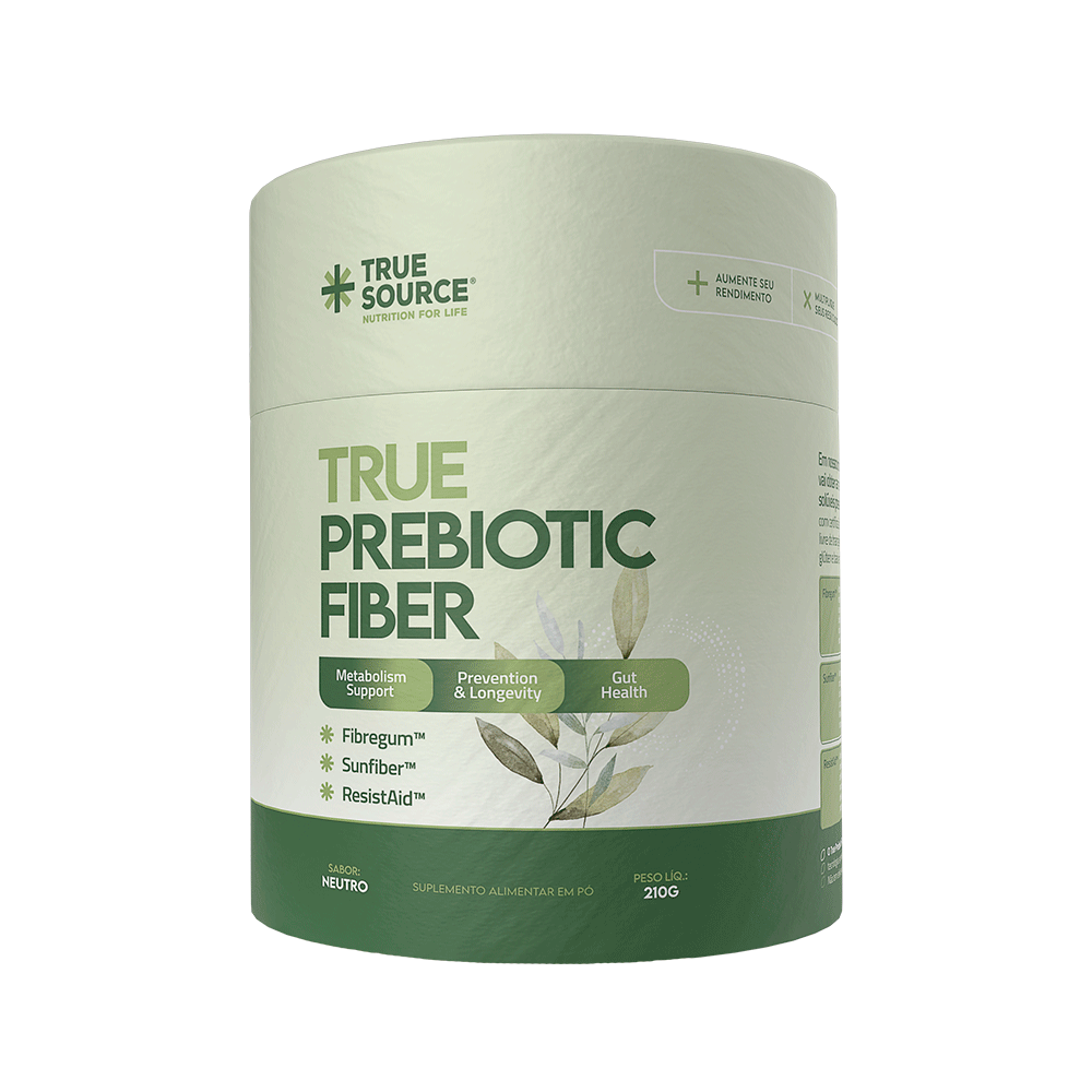 LONGEVIDADE E PREVENCAO TRUE PREBIOTIC FIBER NEUTRO 210G - TRUE SOURCE