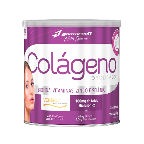 COLAGENO VERISOL C/ ACIDO HIALURONICO 200G  ABACAXI COM HORTELA