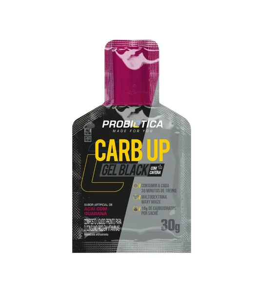 CARB UP GEL BLACK PROBIOTICA