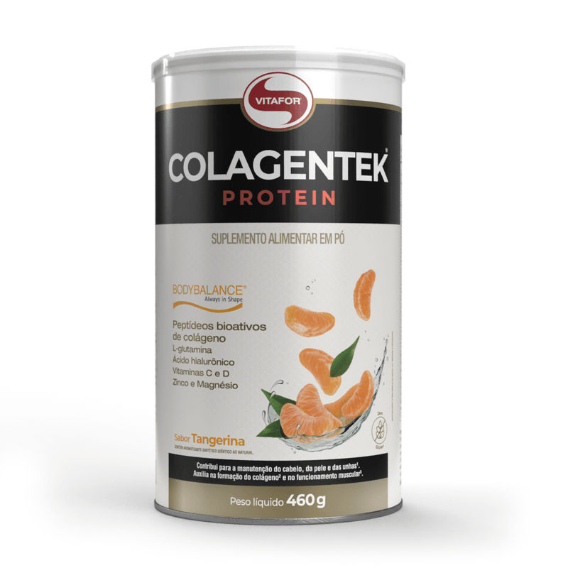 COLAGENTEK PROTEIN LATA 460G SABOR TANGERINA