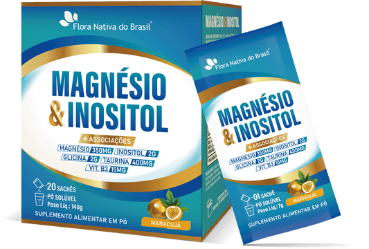 MAGNESIO e INOSITOL (+ Assoc.)  20un (7g) Flora Nativa