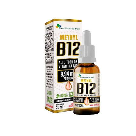 VITAMINA B12 Sublingual 20mL - Flora Nativa do Brasil