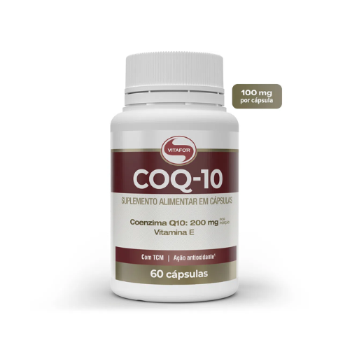 COQ 10 60 CAPSULAS Vitafor (200mg p/ porção)