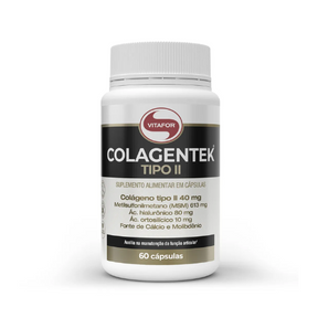 COLAGENTEK TIPO II 60 CAPSULAS 790MG (CONTEUDO)