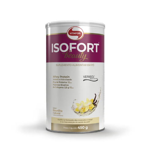 ISOFORT BEAUTY 450G BAUNILHA