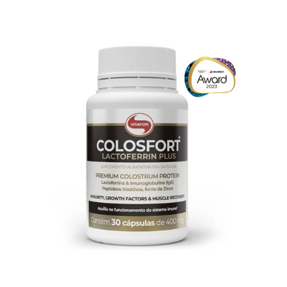 COLOSFORT LACTOFERRIN PLUS 30 CAPSULAS 400MG (CONTEUDO)