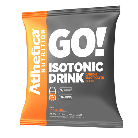 GO! ISOTONIC DRINK ATLHETICA TANGERINA 900g