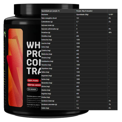 Dux Nutrition - WHEY PROTEIN CONCENTRADO - POTE 900G