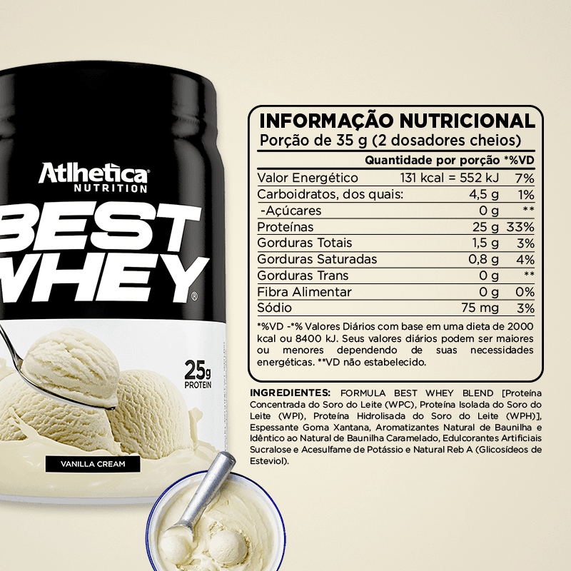 BEST WHEY (900 G) VANILLA CREAM