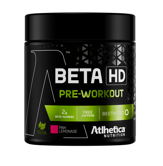 BETA HD PRE WORKOUT W/ STEVIA (240 G) ATLHETICA PINK LEMONADE