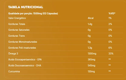 TRUE CURCUMA + OMEGA LIPOSSOMAL C/ 120 CAPS - TRUE SOURCE