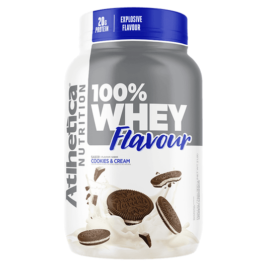 100% WHEY FLAVOUR (900g) ATLHETICA COOKIES & CREAM