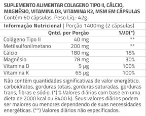 LONGEVIDADE E PREVENCAOJOINT HEALTH 60 CAPSULAS - TRUE SOURCE