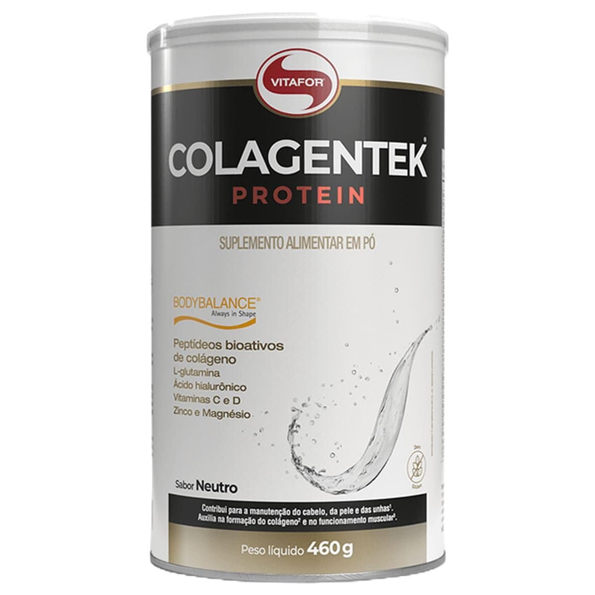 COLAGENTEK PROTEIN LATA 460G SABOR NEUTRO