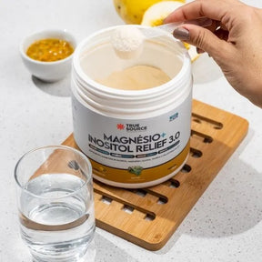VITAMINAS E MINERAIS MAGNESIO + INOSITOL RELIEF 3.0 MARACUJA 350G - TRUE SOURCE
