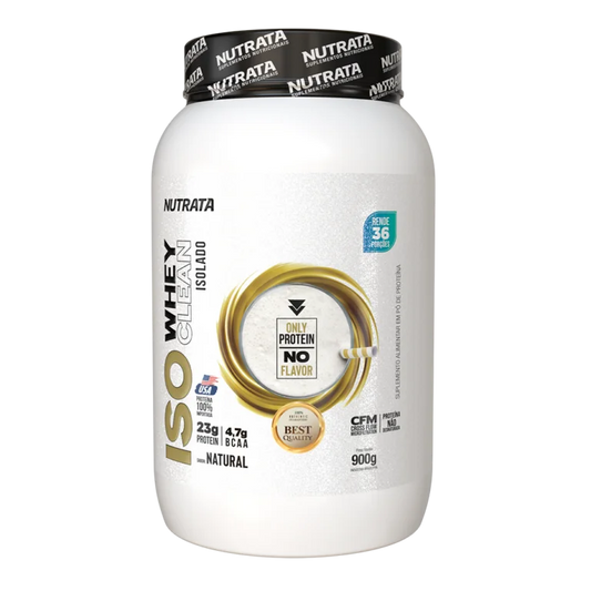 ISO WHEY CLEAN 900G - NUTRATA