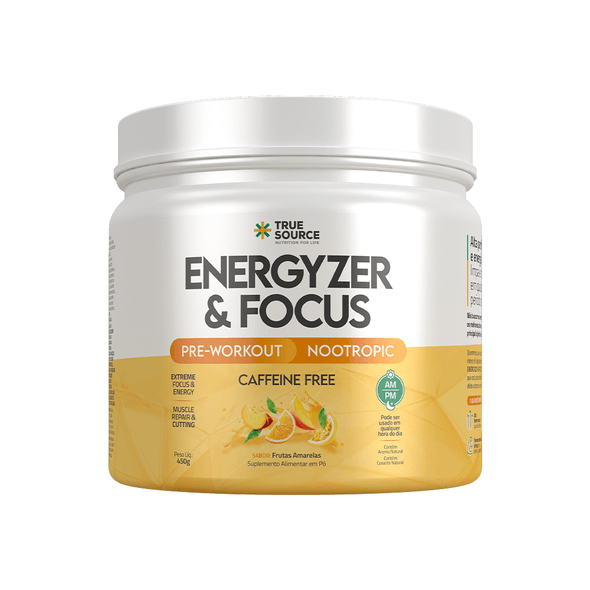 ENERGYZER & FOCUS FRUTAS AMARELAS 450G - TRUE SOURCE
