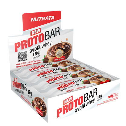 PROTOBAR AVELA WHEY DISPLAY C/ 8 BARRAS 70GR