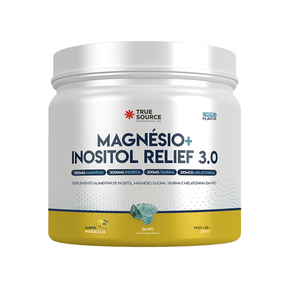 VITAMINAS E MINERAIS MAGNESIO + INOSITOL RELIEF 3.0 MARACUJA 350G - TRUE SOURCE