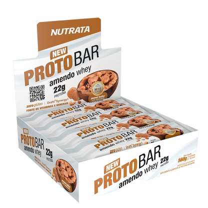 PROTOBAR AMENDO WHEY DISPLAY C/ 8 BARRAS 70GR